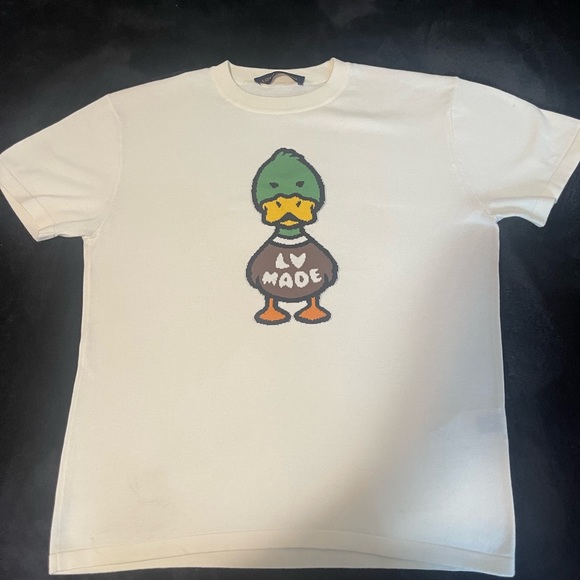 Louis Vuitton Nigo duck shirt size small worn once - Picture 4 of 6